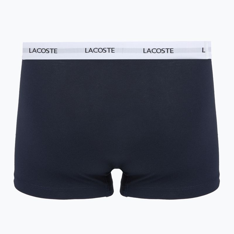 Boxer uomo Lacoste 5H5150 3 paia black/green/navy blue 5