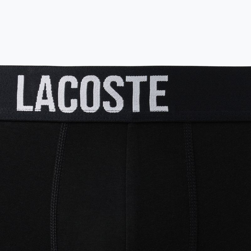 Boxer da uomo Lacoste 5H2393 3 pack black/red/white 2