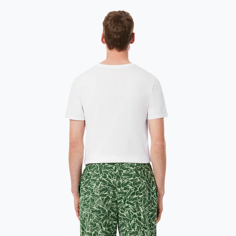 Maglietta Lacoste uomo TH9007 3-pack bianco 2