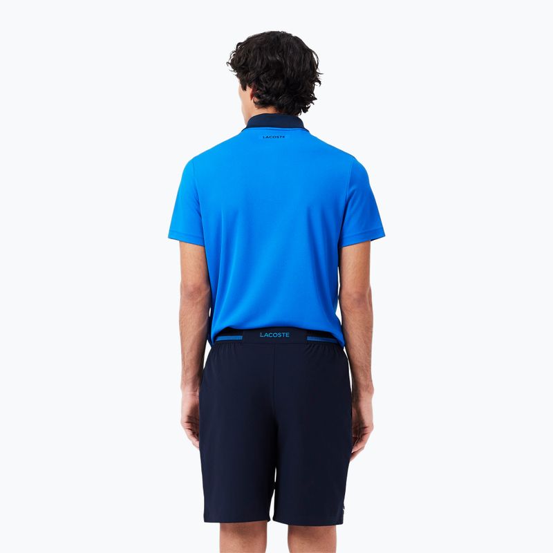 Pantaloncini da tennis Lacoste da uomo GH7413 blu navy/blu zingaro 3
