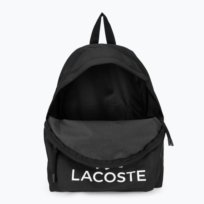 Zaino urbano Lacoste NU5182ZT 20 l black 5