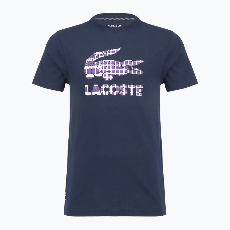 T-shirt Lacoste uomo TH4769 blu navy