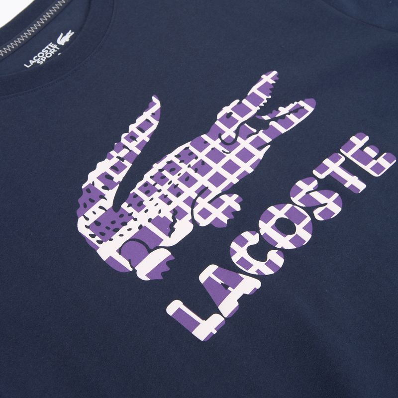 T-shirt Lacoste uomo TH4769 blu navy 3