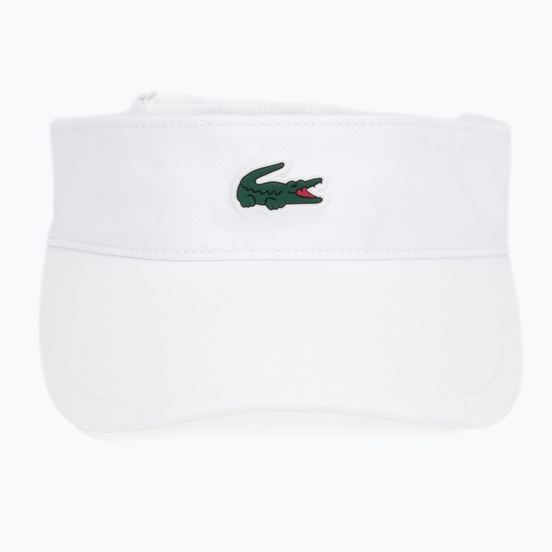 Visiera da tennis uomo Lacoste RK8727 white 2