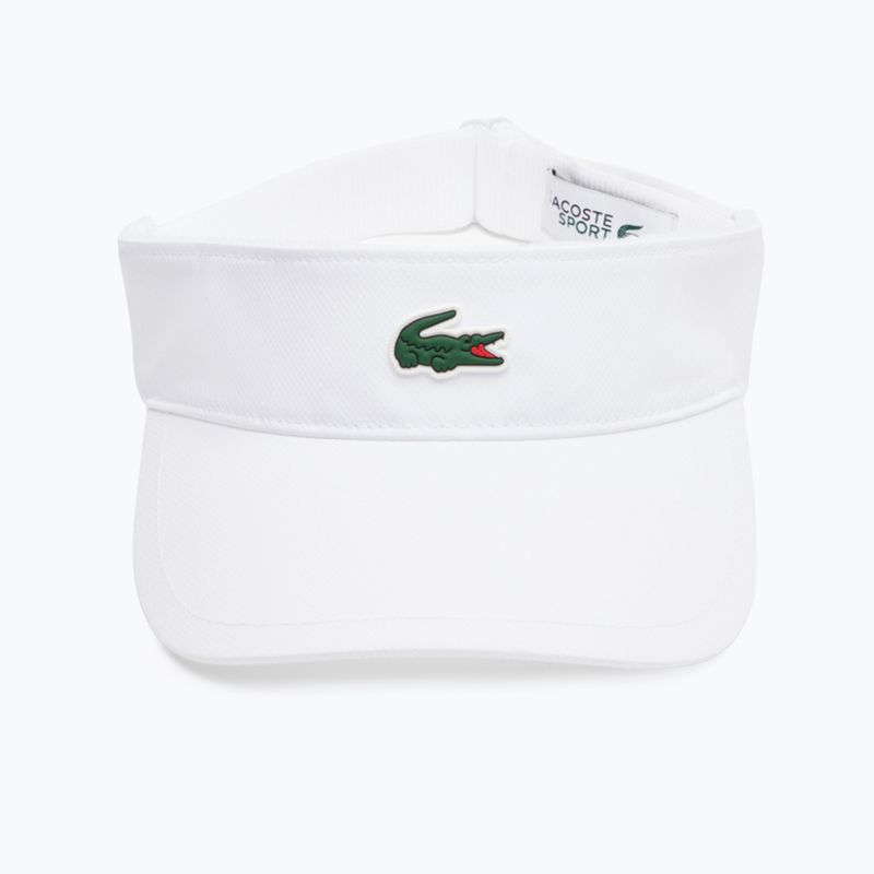 Visiera da tennis uomo Lacoste RK8727 white 2