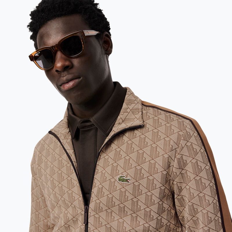 Felpa Lacoste SH1368 uomo croissant/cookie-port 0 3