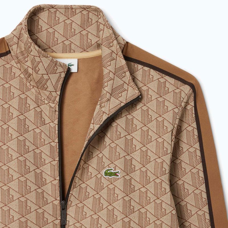 Felpa Lacoste SH1368 uomo croissant/cookie-port 0 5