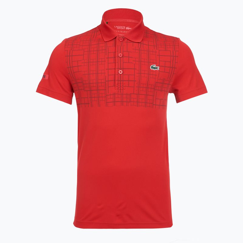 Polo Lacoste uomo DH4777 rosso