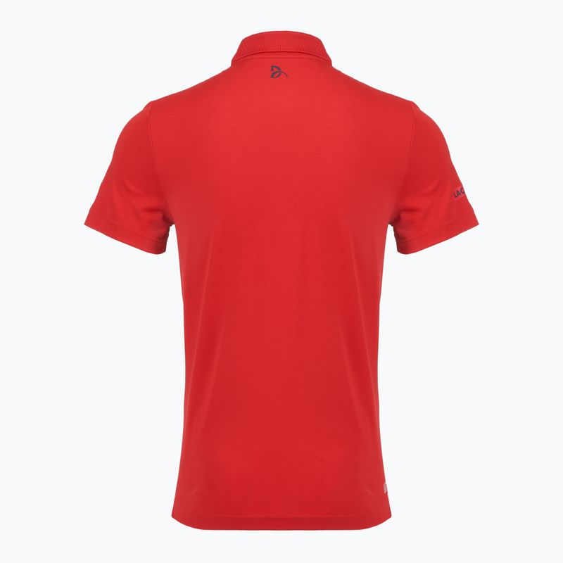 Polo Lacoste uomo DH4777 rosso 2
