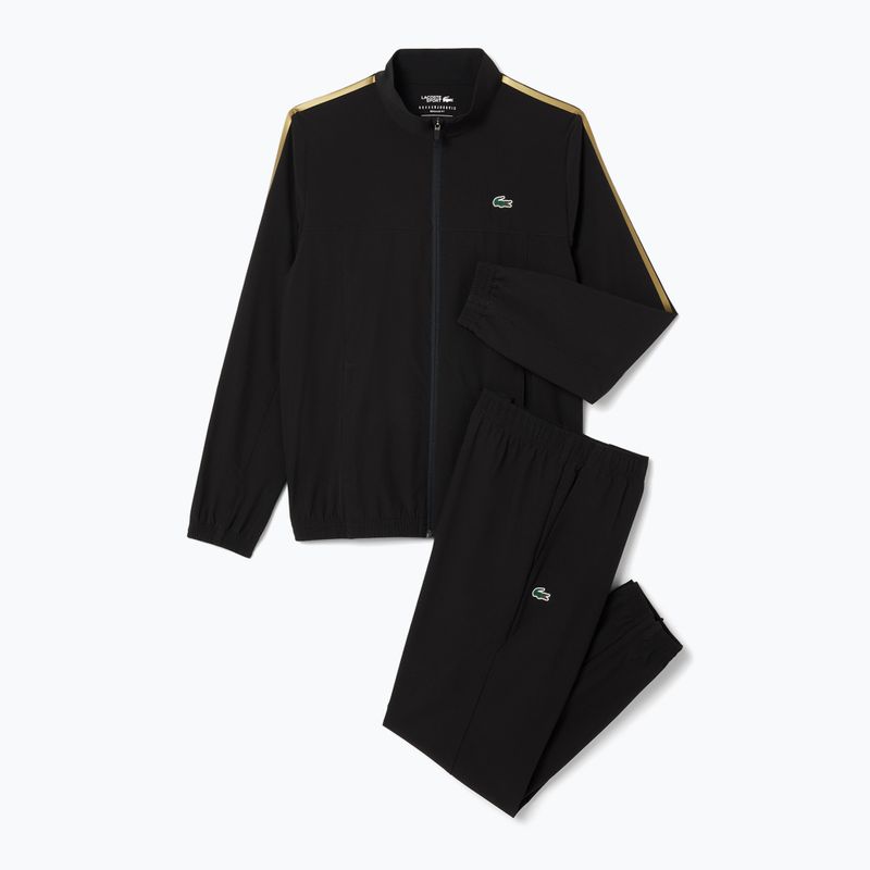 Tuta da tennis Lacoste uomo WH4752 nero 11