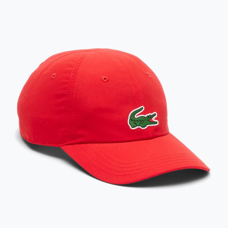 Cappello da baseball Lacoste RK2450 rosso