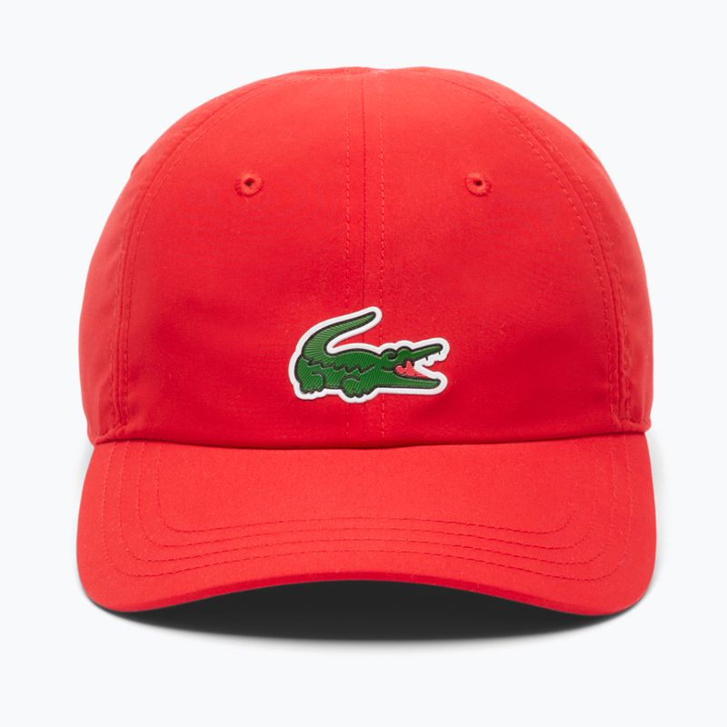 Cappello da baseball Lacoste RK2450 rosso 2