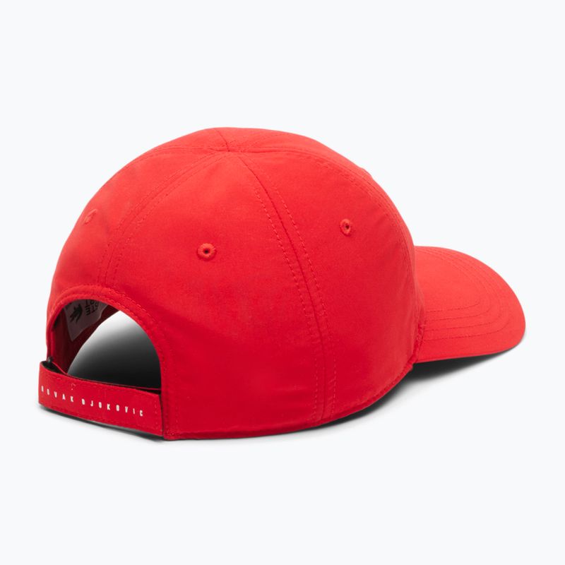 Cappello da baseball Lacoste RK2450 rosso 3