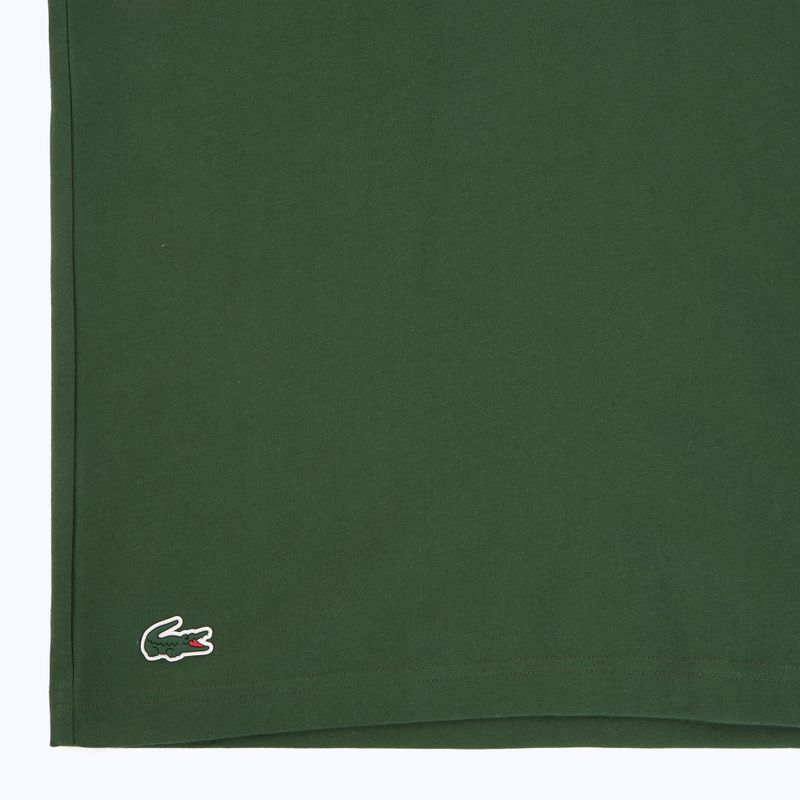 Camicia da tennis Lacoste uomo TH1044 verde/blu scuro 4