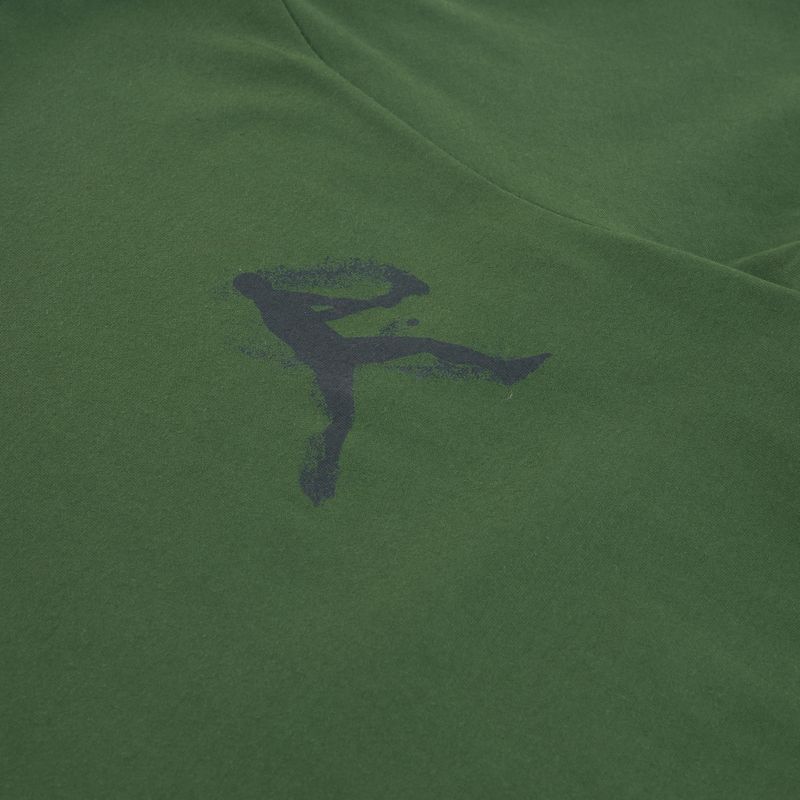 Camicia da tennis Lacoste uomo TH1044 verde/blu scuro 5