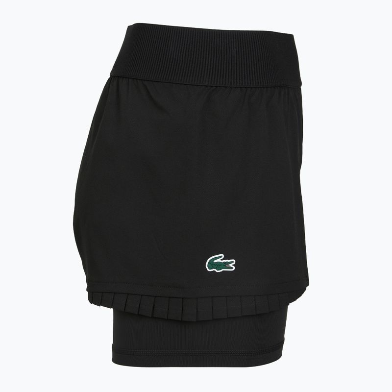 Pantaloncini da tennis Lacoste donna GF8598 nero/nero 3