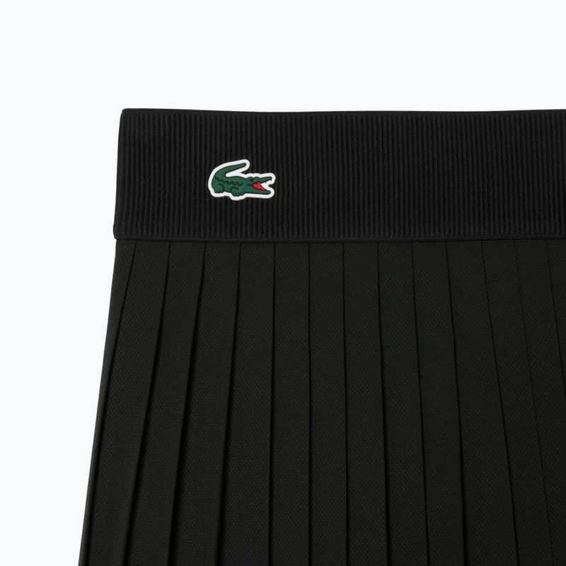 Gonna da tennis Lacoste JF8594 nero/nero 3