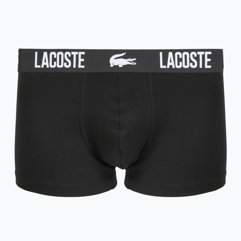 Boxer uomo Lacoste 5H2393 3 paia black 2
