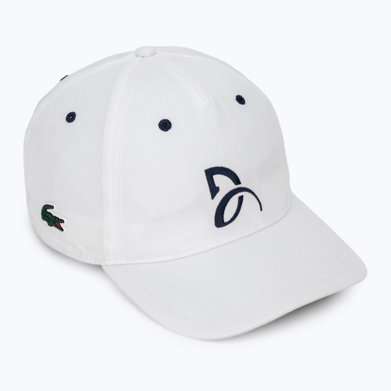 T-shirt uomo + cappellino Lacoste TH1044 soya/white 6