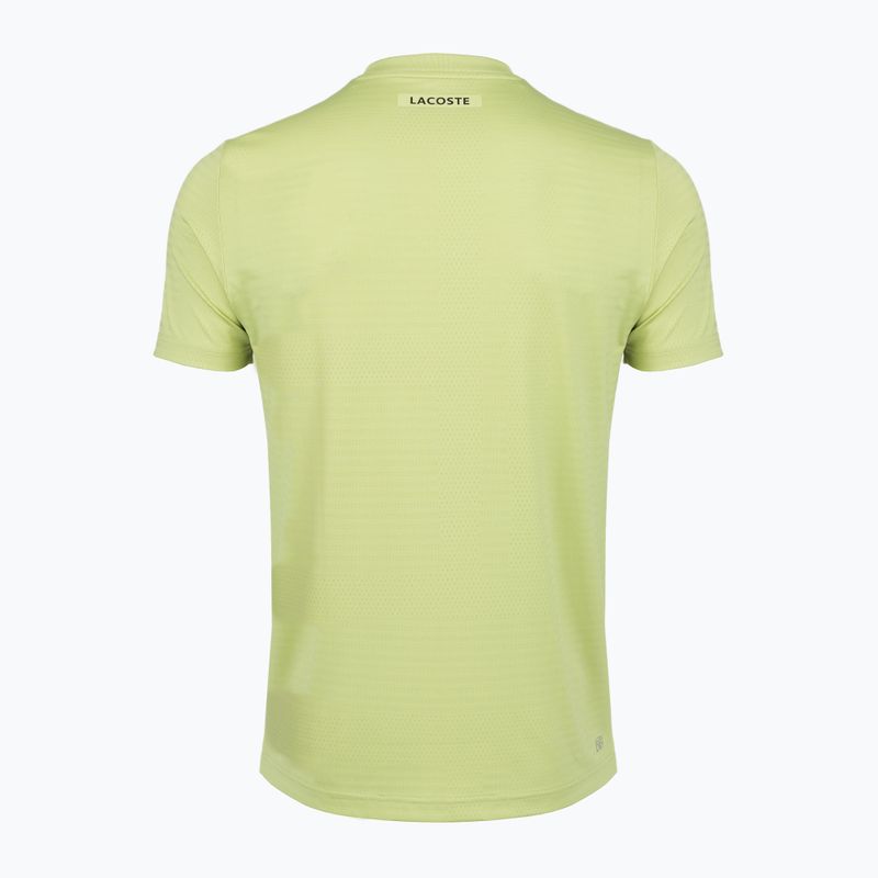 T-shirt da tennis uomo Lacoste TH0004 birch 2
