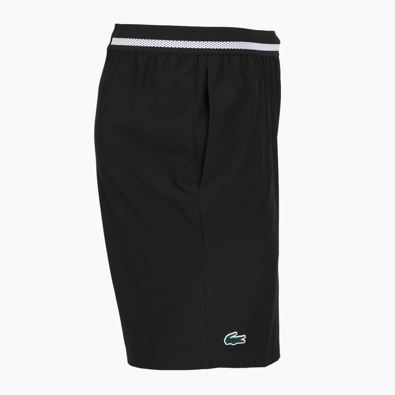 Pantaloncini da tennis da uomo Lacoste X Novak Djokovic GH7413 buffalo/white 3