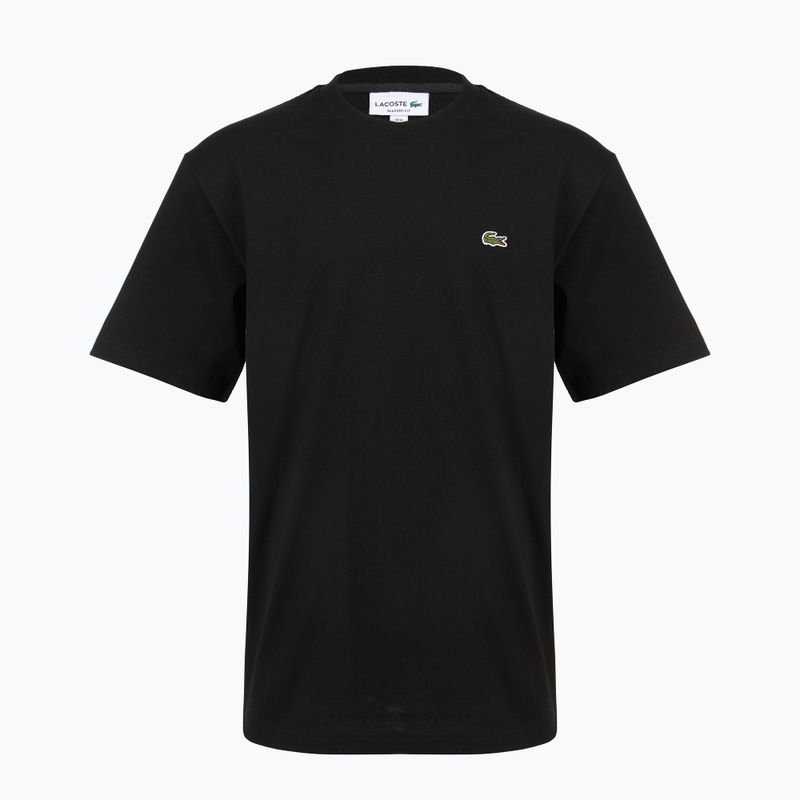 T-shirt da uomo Lacoste TH0876 black 5