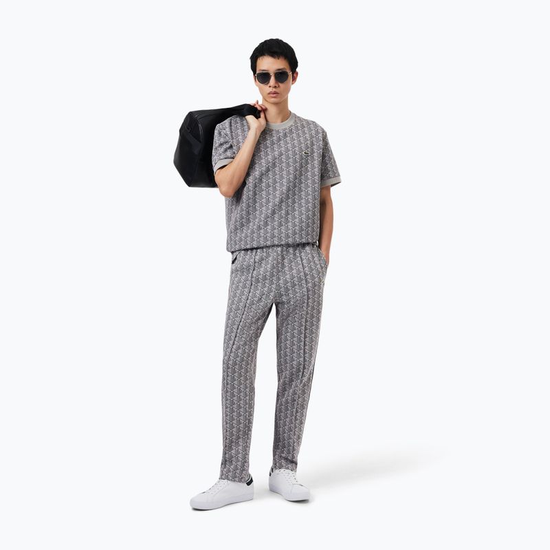 Pantaloni da uomo Lacoste XH1440 calluna/graphite 2