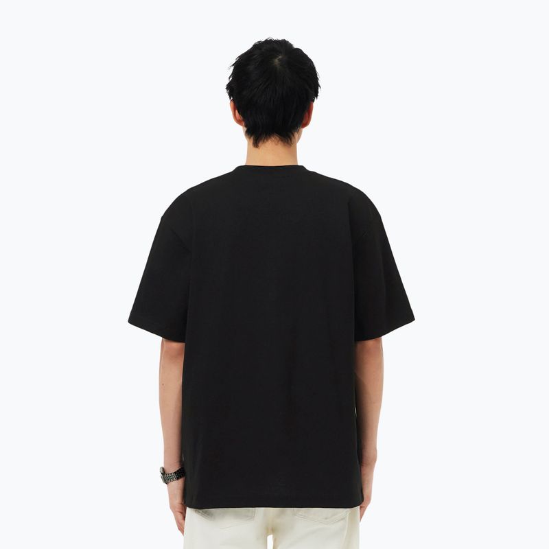 T-shirt da uomo Lacoste TH0876 black 3