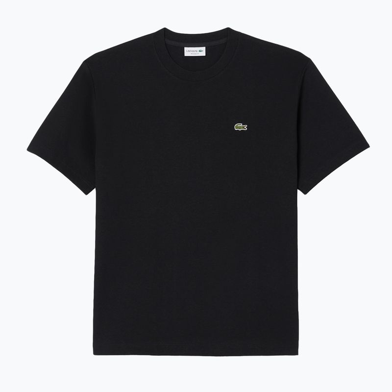 T-shirt da uomo Lacoste TH0876 black 5