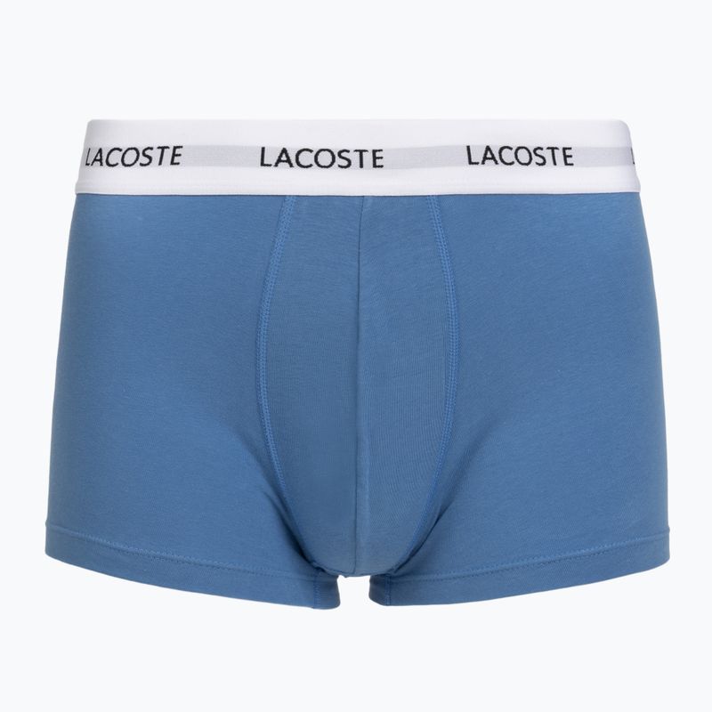 Boxer uomo Lacoste 5H5150 3 paia turquoise blue/navy blue/navy blue 2