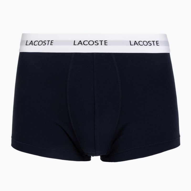 Boxer uomo Lacoste 5H5150 3 paia turquoise blue/navy blue/navy blue 3