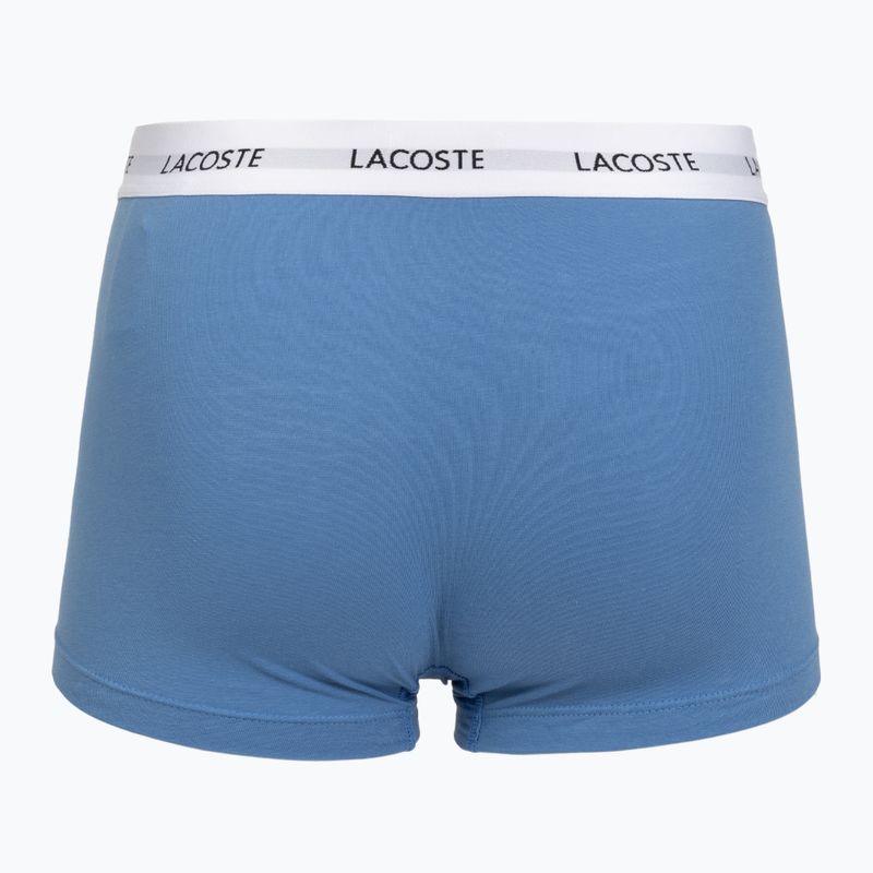 Boxer uomo Lacoste 5H5150 3 paia turquoise blue/navy blue/navy blue 5