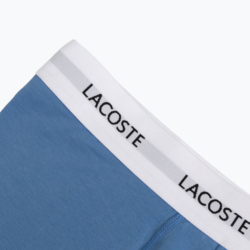 Boxer uomo Lacoste 5H5150 3 paia turquoise blue/navy blue/navy blue 6
