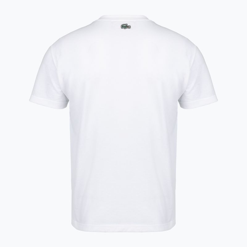 T-shirt da uomo Lacoste TH2630 white 2