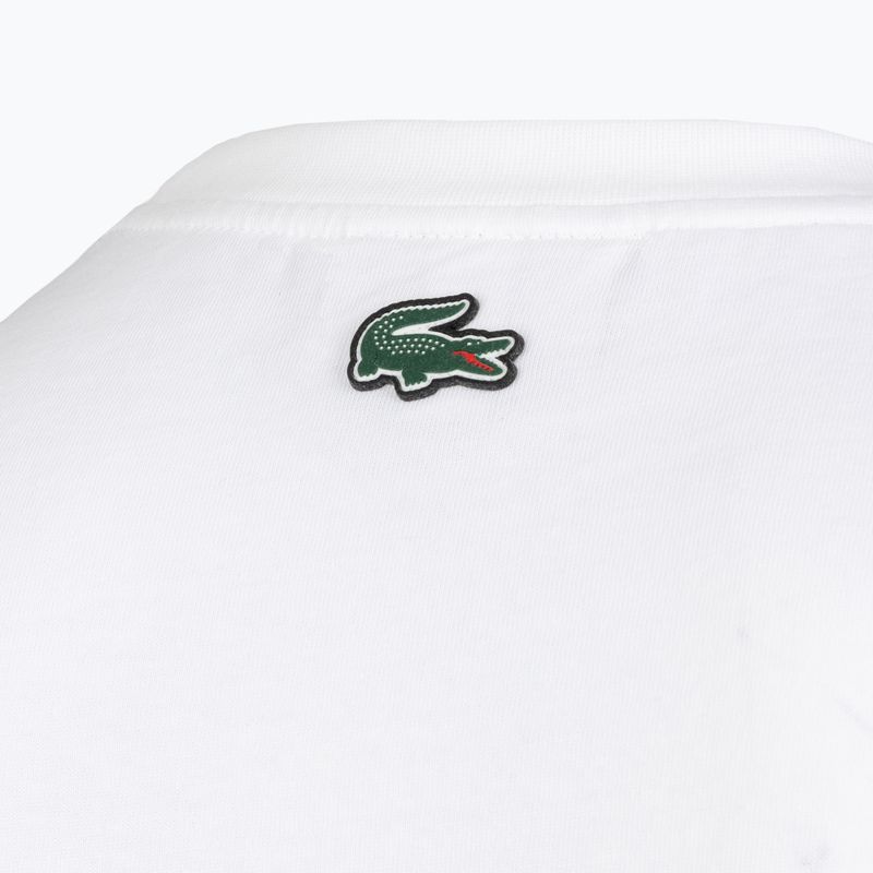 T-shirt da uomo Lacoste TH2630 white 4