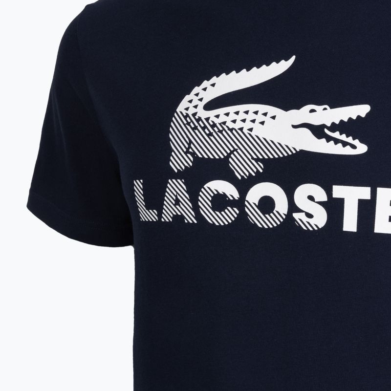 T-shirt uomo Lacoste TH2630 navy blue 3