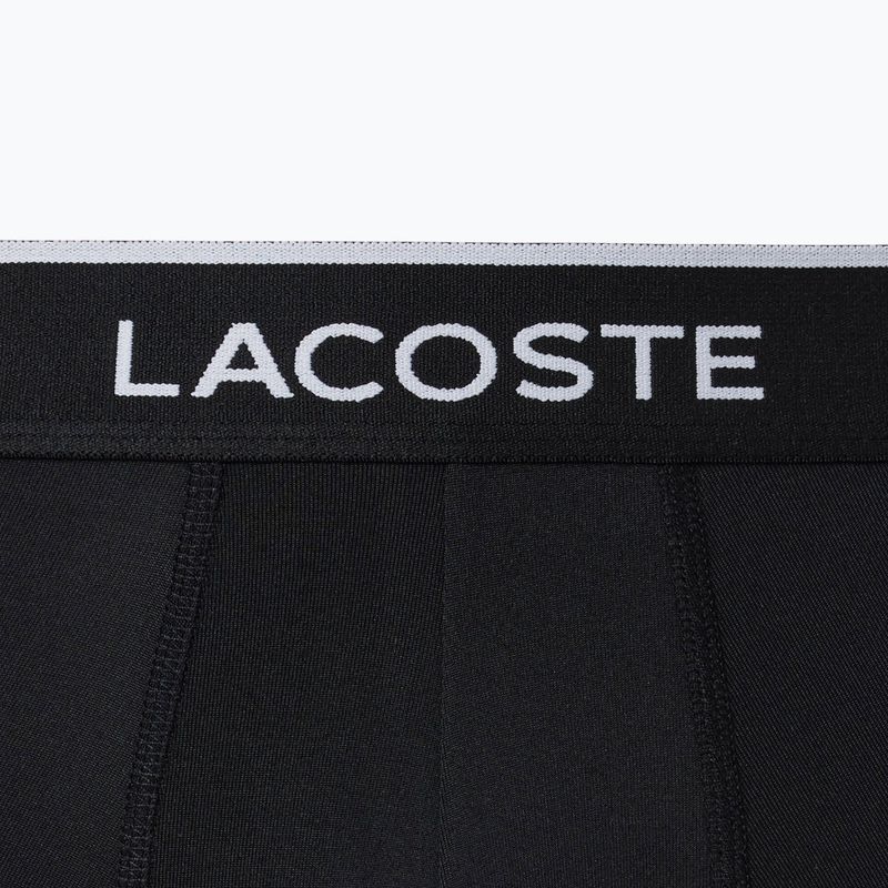Boxer da uomo Lacoste 5H3202 Microfibra Negro 3 pack black 2