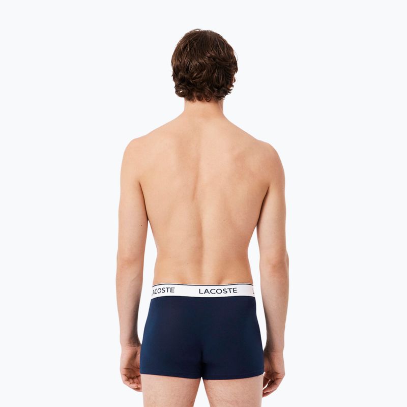 Boxer da uomo Lacoste 5H9002 3 pack navy blue 4