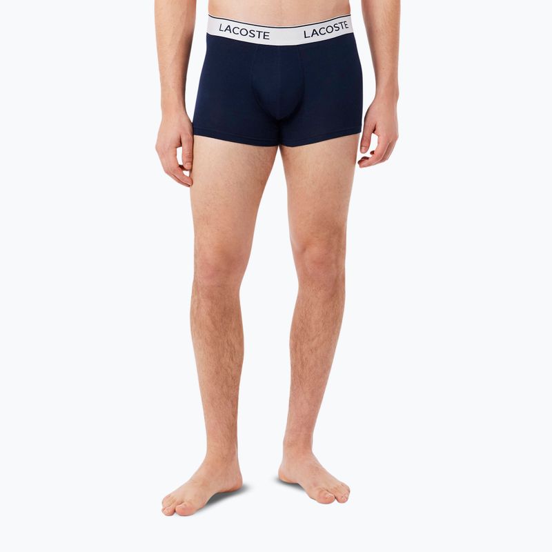 Boxer da uomo Lacoste 5H9002 3 pack navy blue 5