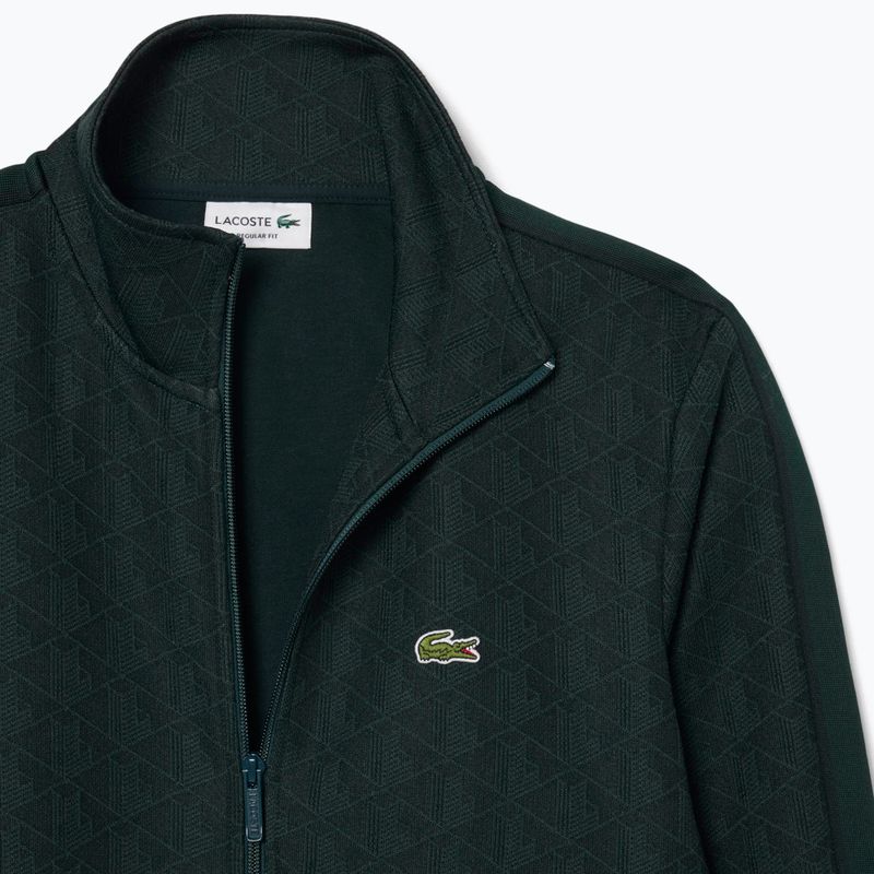 Felpa da uomo Lacoste SH1368 dark varech/sinople 2