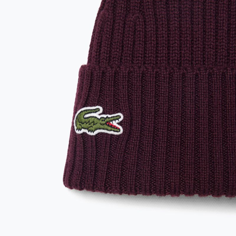 Berretto invernale da uomo Lacoste RB0001 oxalis 2