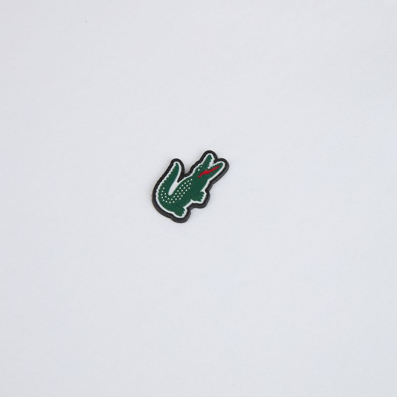 Felpa da uomo Lacoste SH9364 white 3
