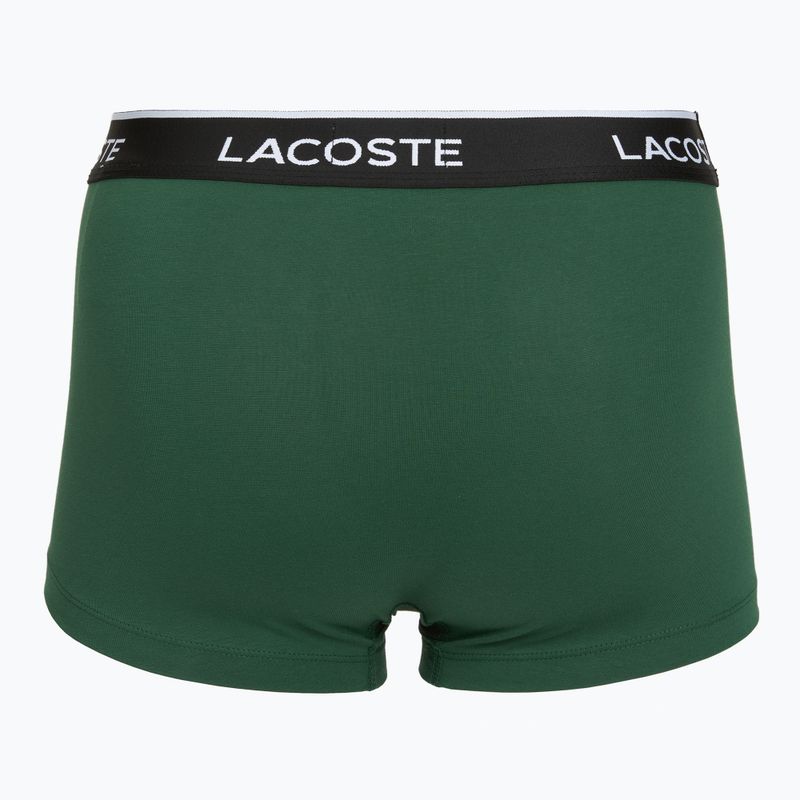 Boxer da uomo Lacoste 5H1300 3 pack black/green 4