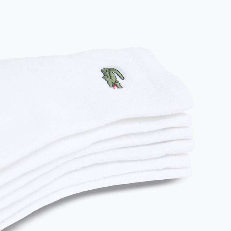 Calze Lacoste RA9182 Ankle 3-pak white 3