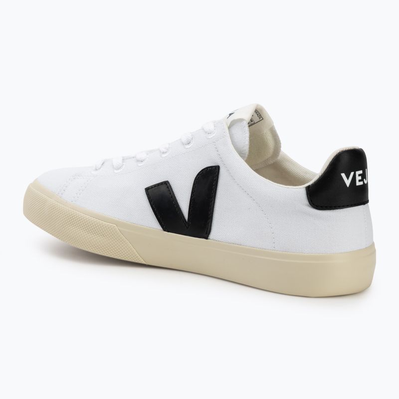 Scarpe da uomo VEJA Campo Canvas white/black 3