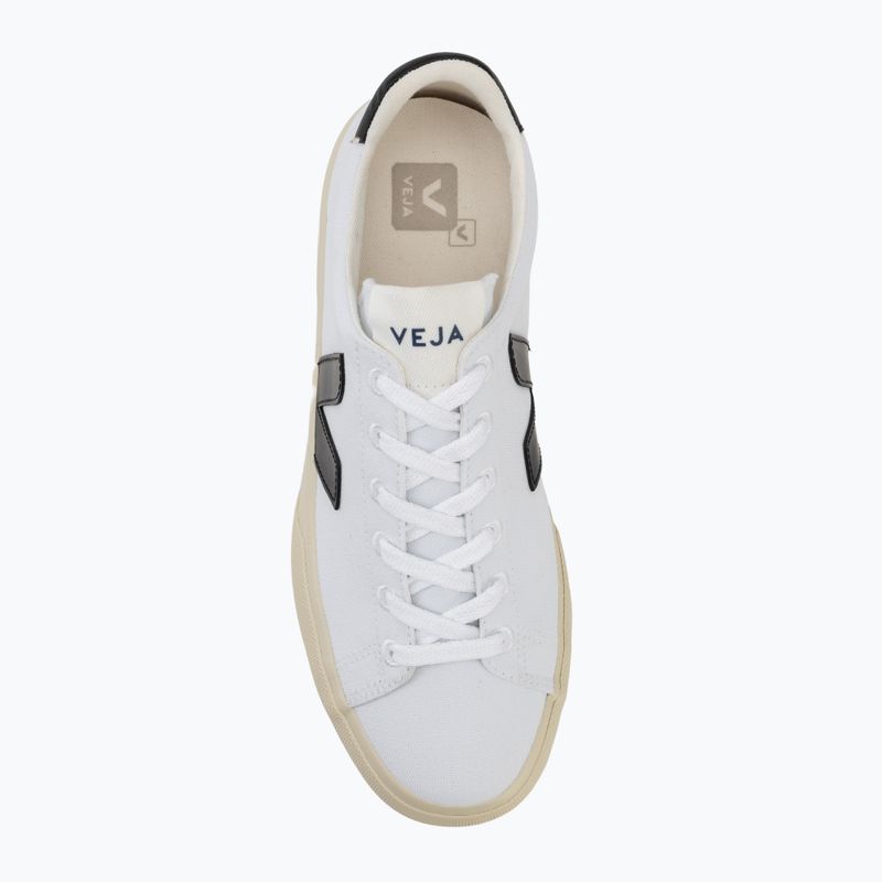 Scarpe da uomo VEJA Campo Canvas white/black 5