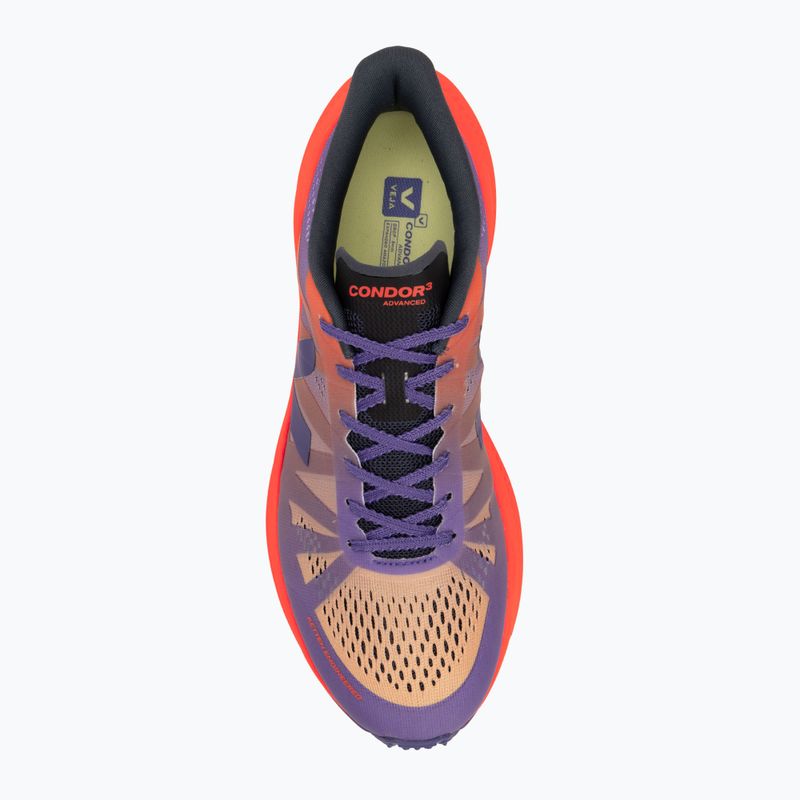 VEJA Condor 3 Advanced gradiente viola/arancio fluo scarpe da uomo 6