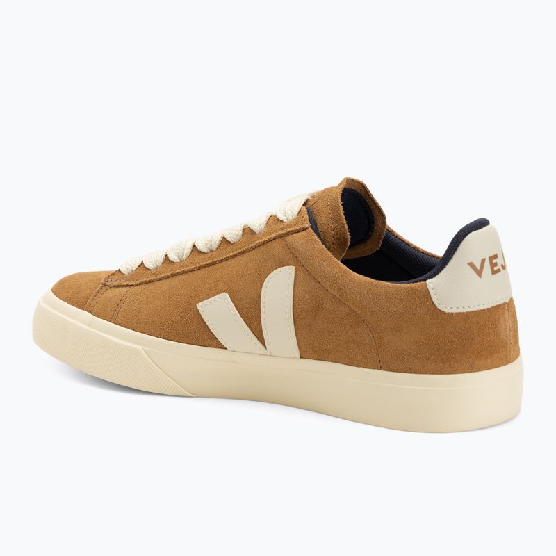 Scarpe da uomo VEJA Campo Bold Suede camel/stone 3