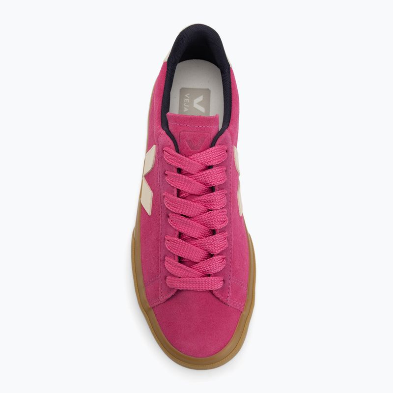 Scarpe da donna VEJA Campo Bold Suede pink/stone/natural 5