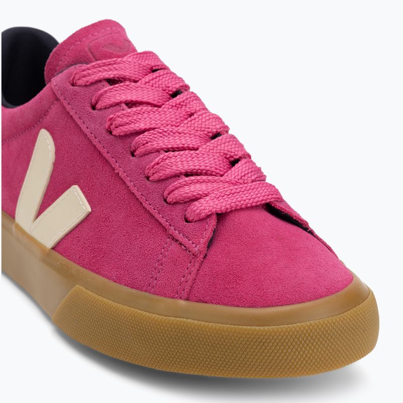 Scarpe da donna VEJA Campo Bold Suede pink/stone/natural 7